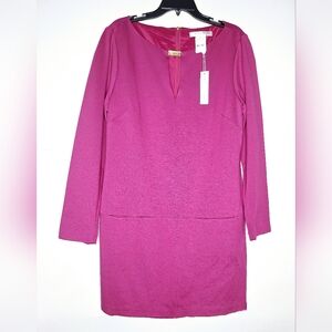 NWT Trina Turk "The Tunic Dress In Berry"Plus-size Quite Lux. tunic dress.